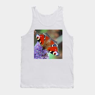 Peacock Butterfly Tank Top